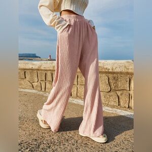 BUNDLE OF SHEIN DAZY Slant Pocket Wide Leg Pants